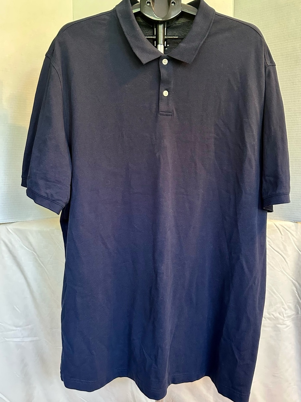 George Men's Dark Navy Polo Shirt - Short Sleeve
